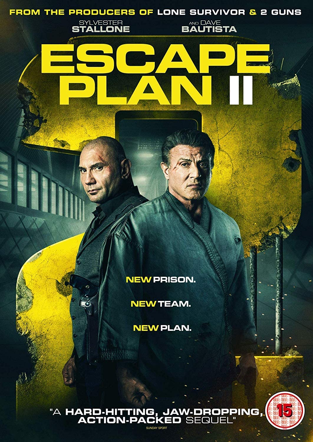 Escape Plan 2 – Action/Thriller [DVD]