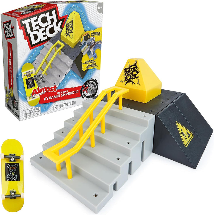 Tech Deck, Pyramid Shredder, X-Connect Park Creator, anpassbar und baubar