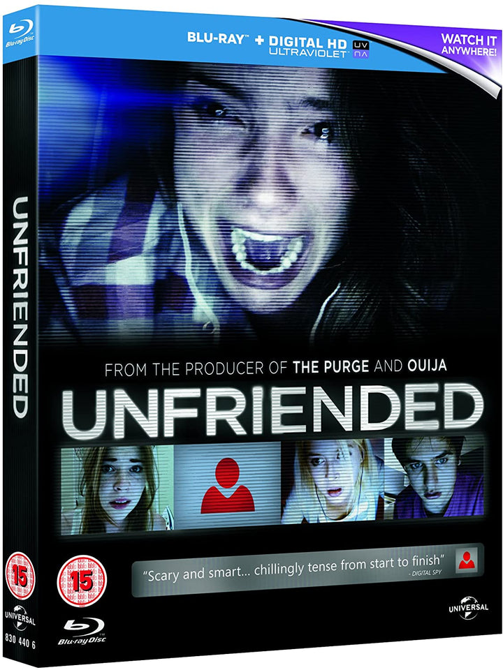 Unfriended [Region Free] – Horror [Blu-ray]