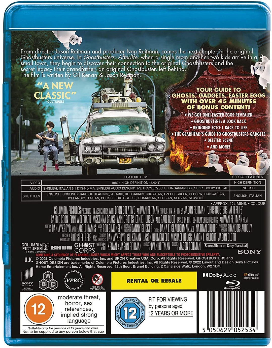 Ghostbusters: Afterlife [2021] – Komödie/Fantasy [Blu-ray]