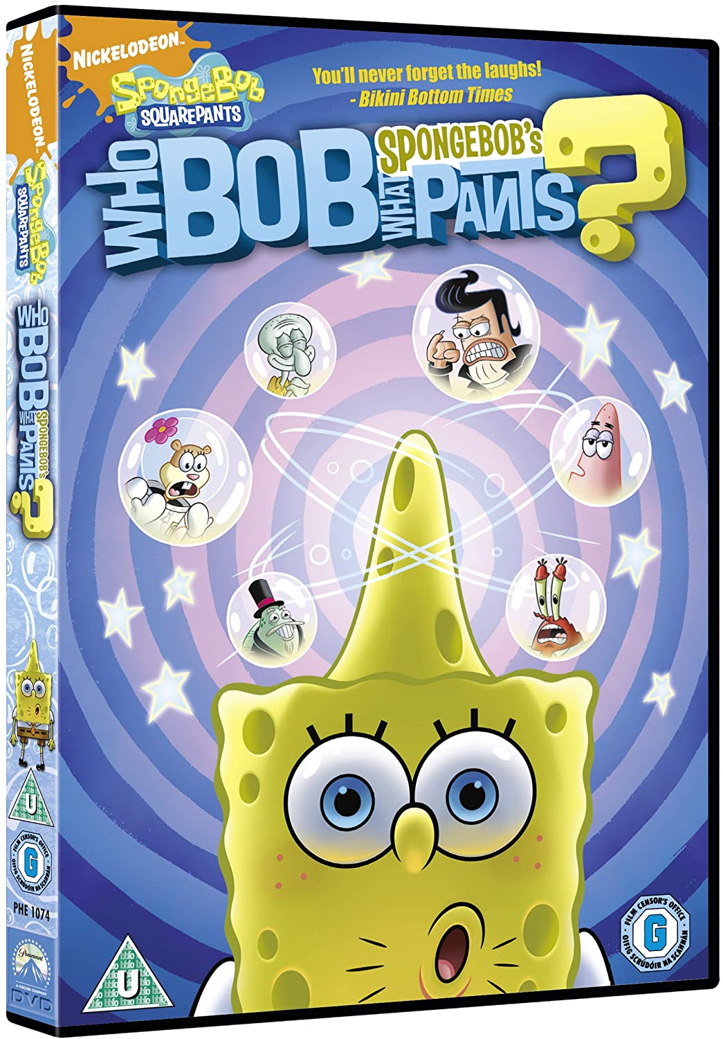 Bob Esponja: ¿Quién Bob Qué Pantalones? [DVD]