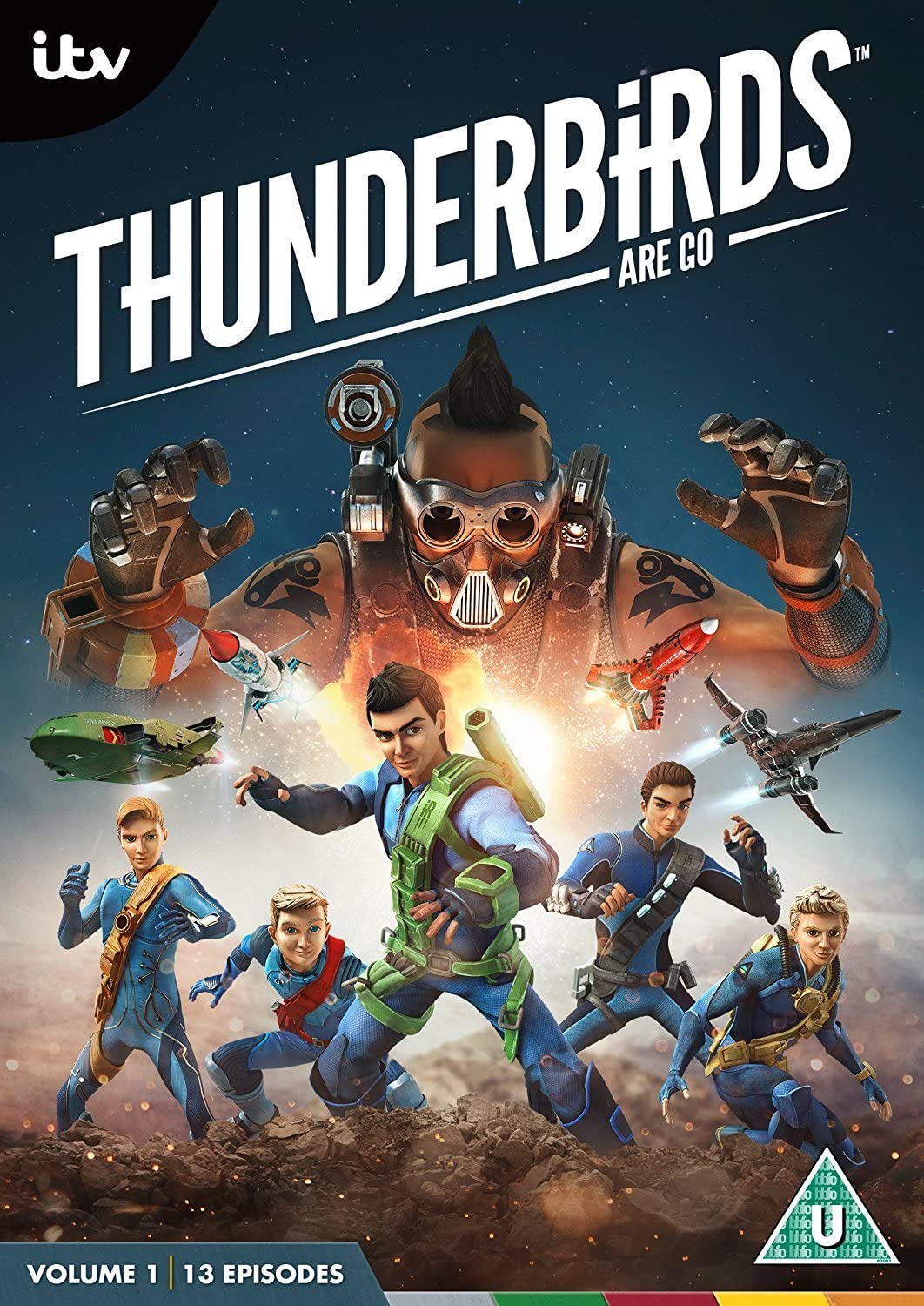 Thunderbirds Are Go – Serie 2: Band 1 [2016] – Science-Fiction [DVD]