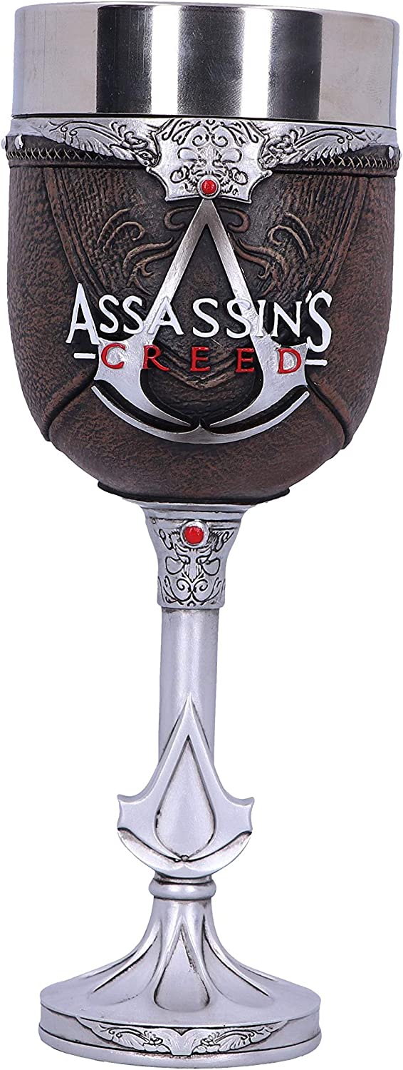 Nemesis Now offiziell lizenzierter Assassins Creed Brown Hidden Blade-Spielkelch,