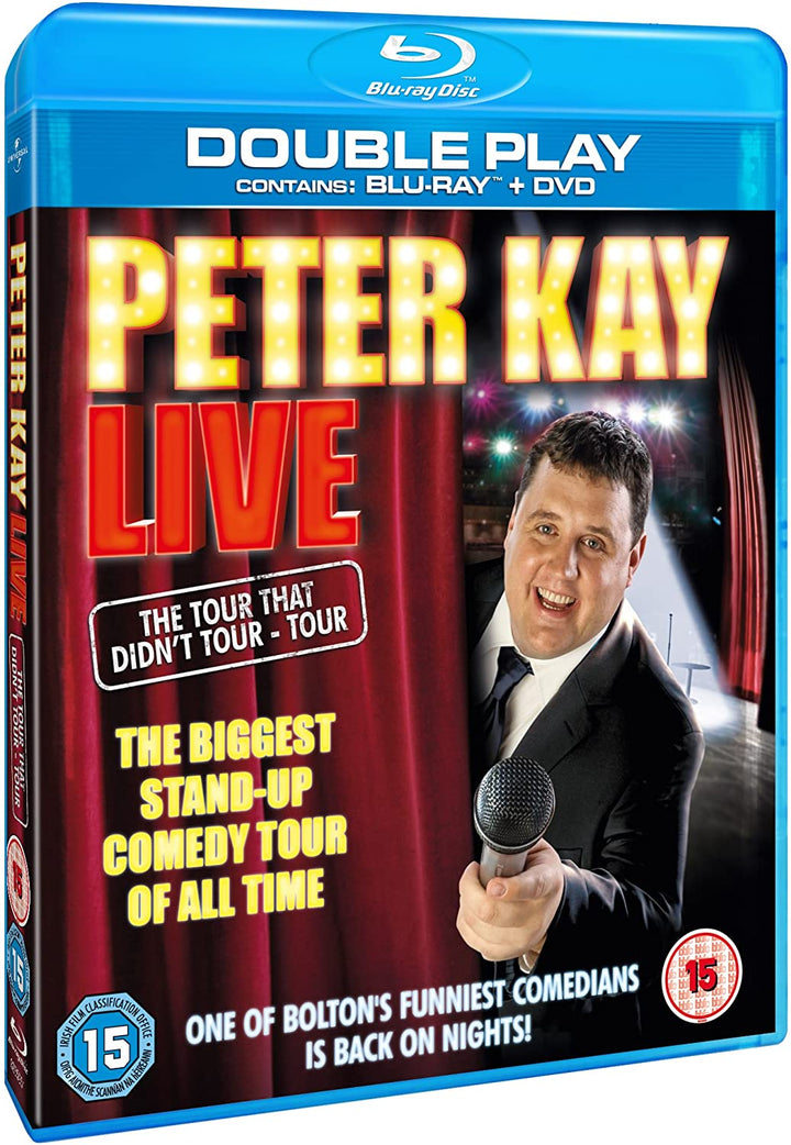 Peter Kay Live – The Tour That Didn't Tour Tour – Double Play (Blu-ray + DVD)