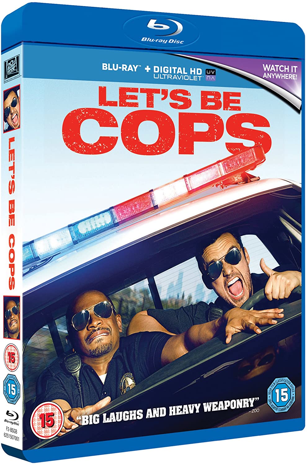 Let's Be Cops [Region Free] - Comedy/Action [Blu-ray]