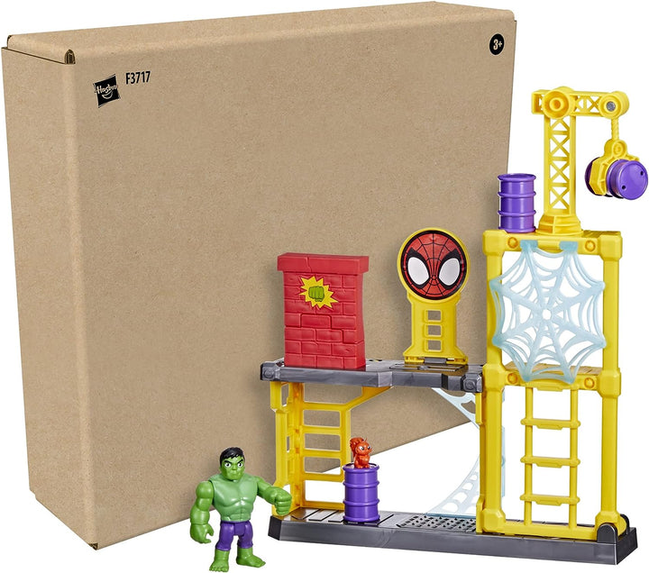 Marvel Spidey und seine erstaunlichen Freunde Hulk's Smash Yard Vorschulspielzeug, Hulk Pla