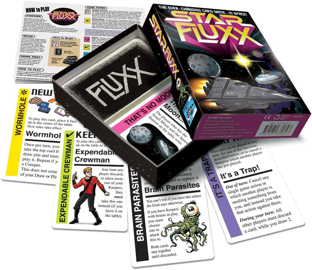 Star Fluxx Kartenspiel