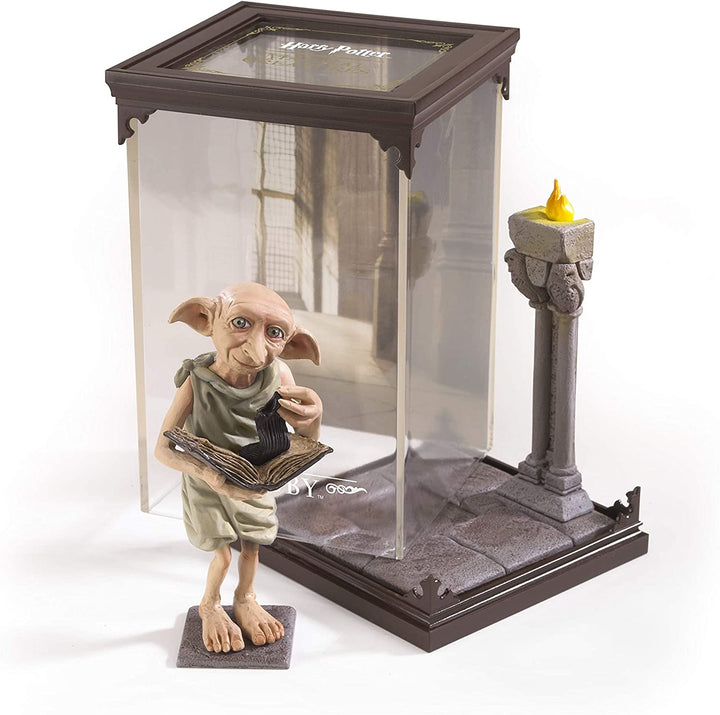 The Noble Collection – Magical Creatures Dobby – handbemaltes magisches Geschöpf Nr. 2 – offiziell lizenzierte 7 Zoll (18,5 cm) Harry Potter Toys Sammelfiguren – für Kinder und Erwachsene