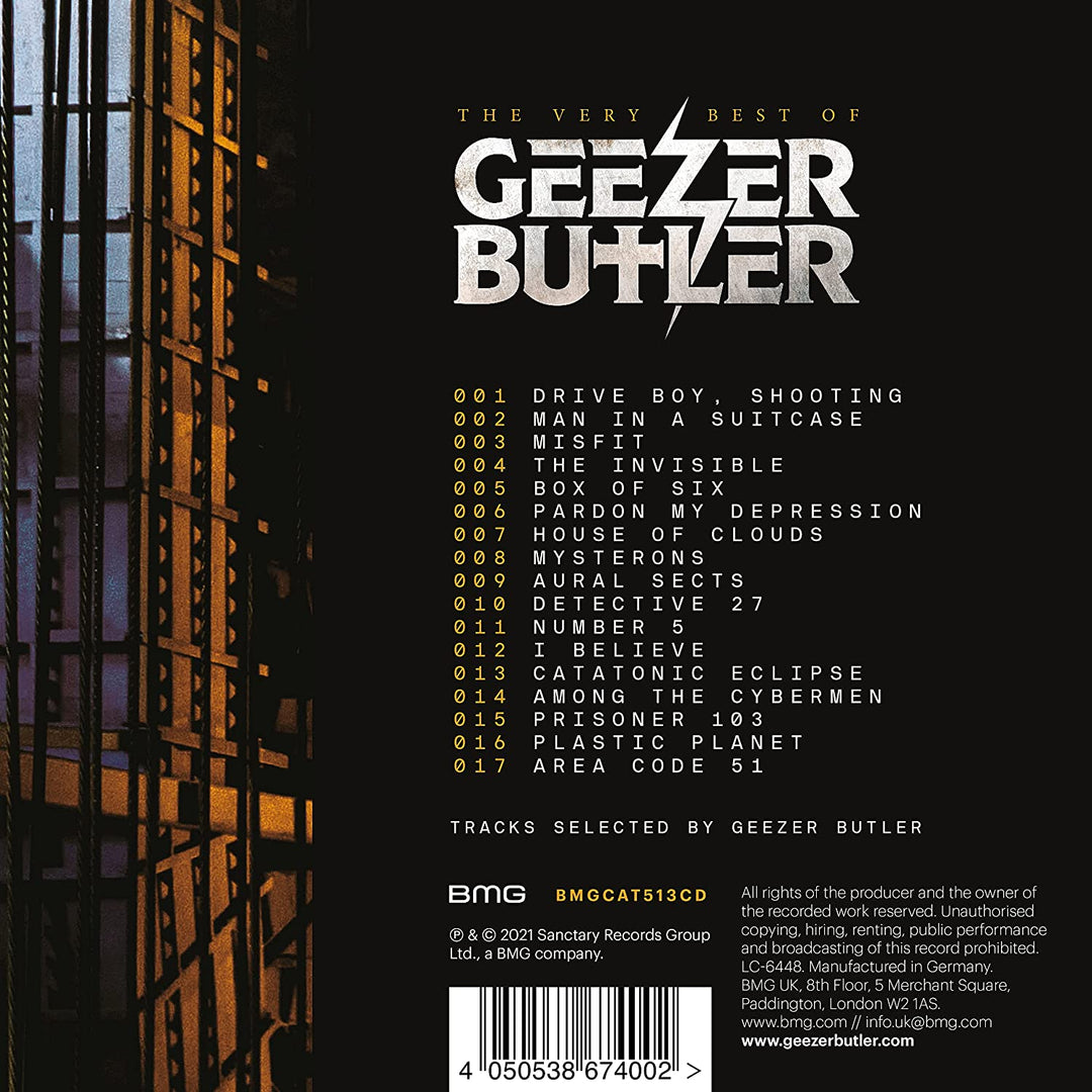 Das Allerbeste von Geezer Butler [Audio-CD]