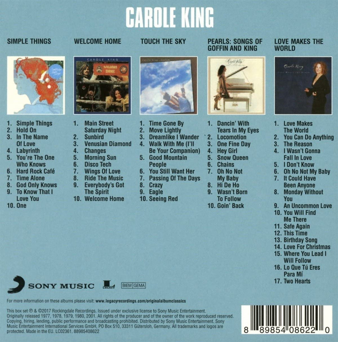 Original Album Classics – Carole King [Audio-CD]