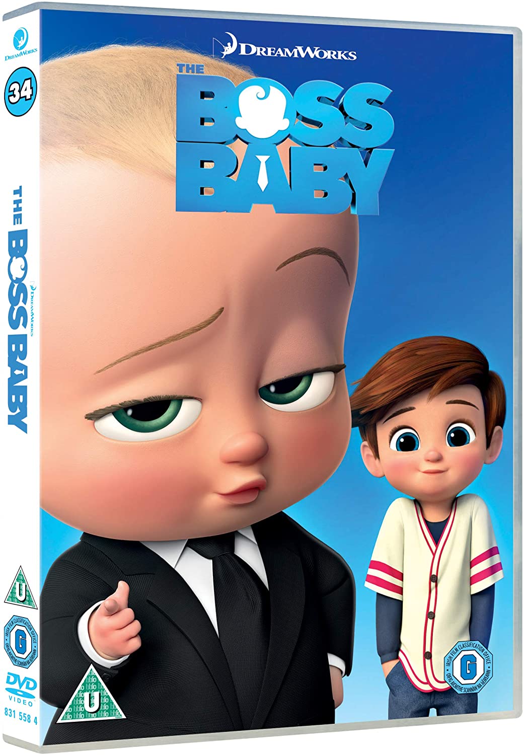 The Boss Baby (Artwork-Aktualisierung 2018) – Familie/Komödie [DVD]