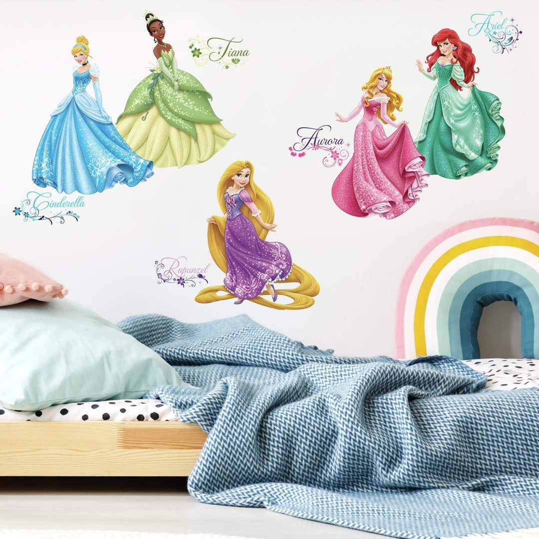 RoomMates RMK2199SCS Disney Princess Royal Debut Peel and Stick Wall Decals 10 i