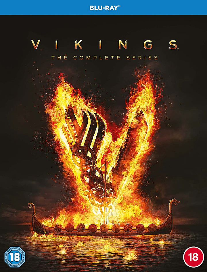 Vikings: Die komplette Serie [2013] [Region Free] – Drama [Blu-ray]