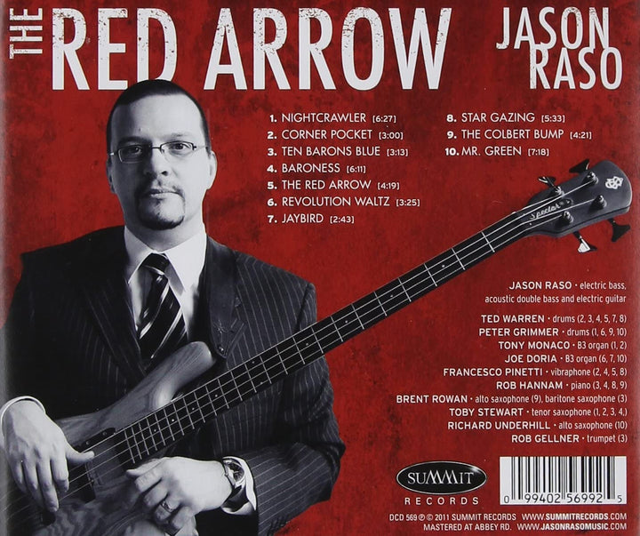 Jason Raso – The Red Arrow [Audio-CD]