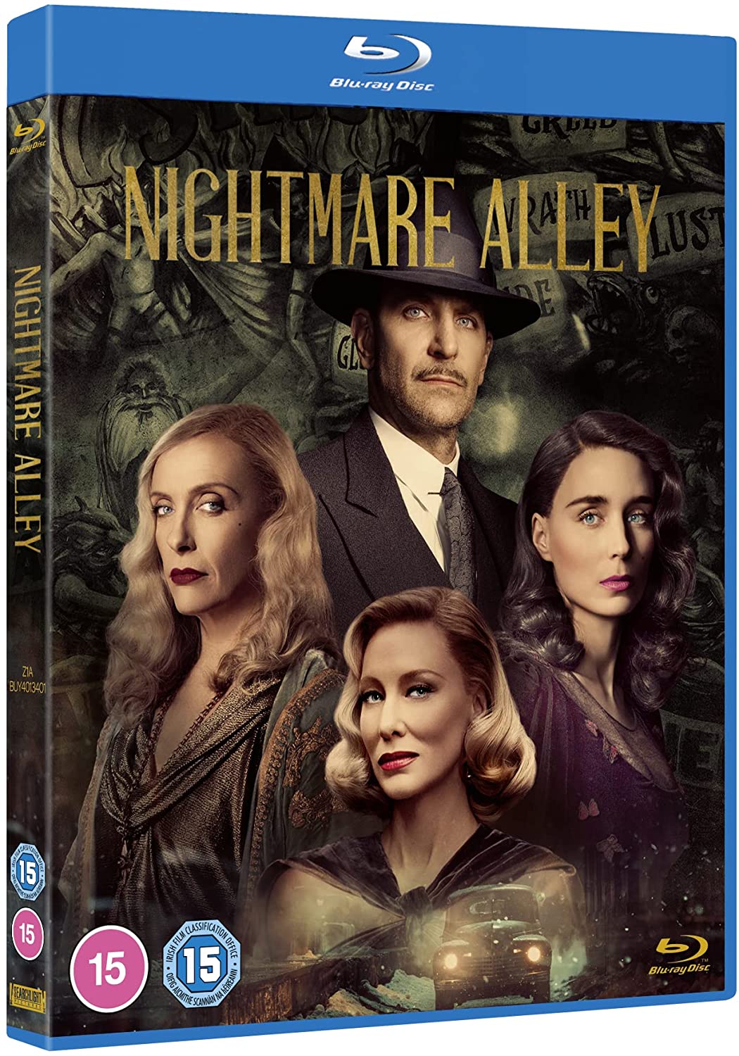 Nightmare Alley [2022] [Region Free] [Blu-ray]