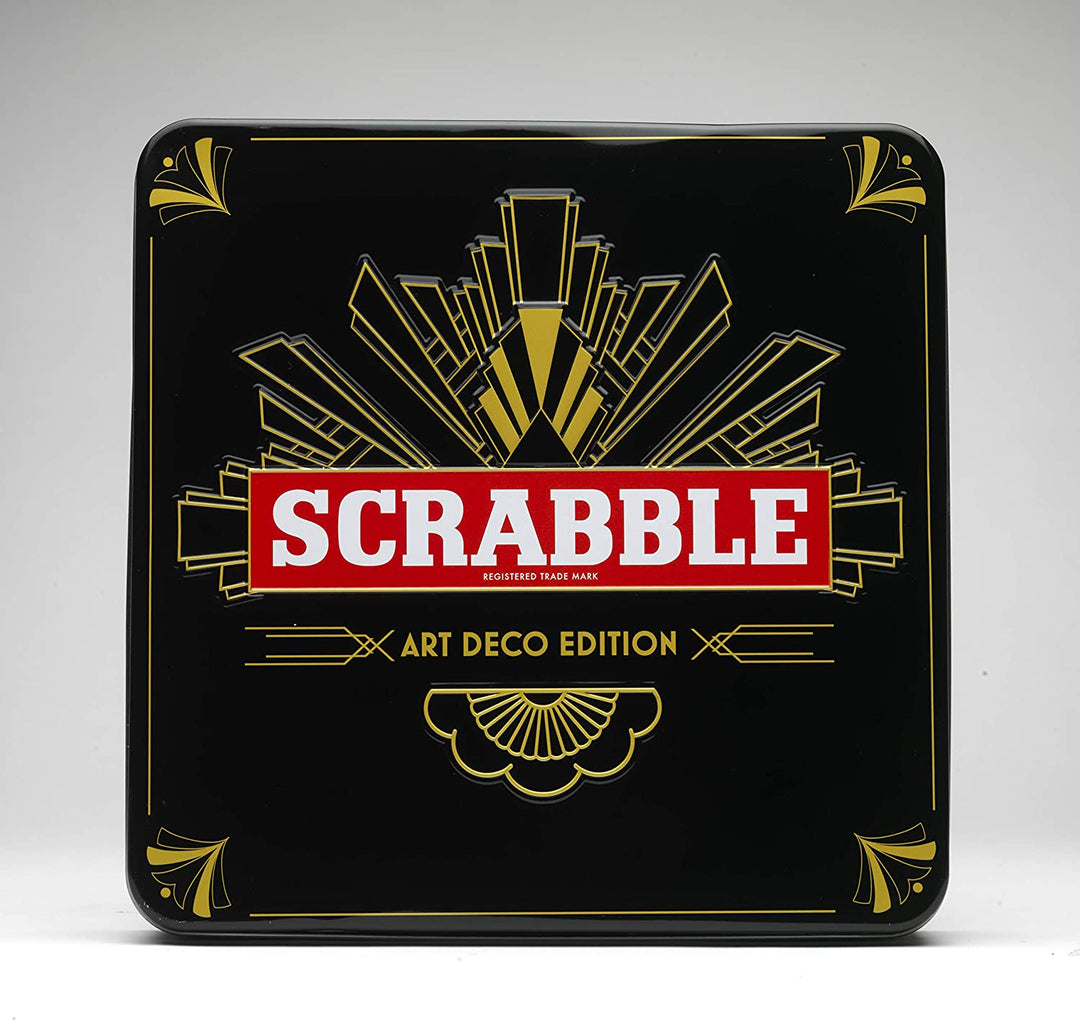 Tinderbox-Spiele | Scrabble Art Deco Dose | Brettspiel | Ab 10 Jahren | 2-4 Spieler |