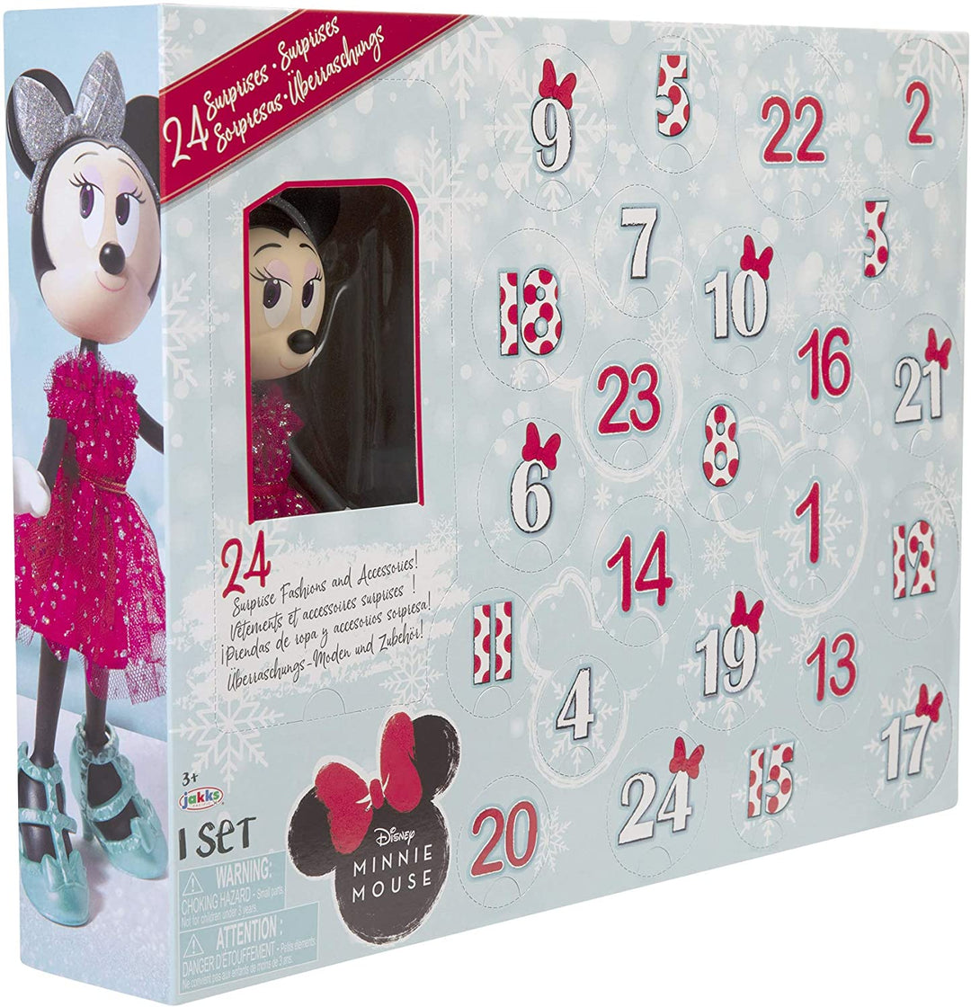 Neckip 215714 Minnie Mouse Adventskalender 24 Tage Feiertagsthema