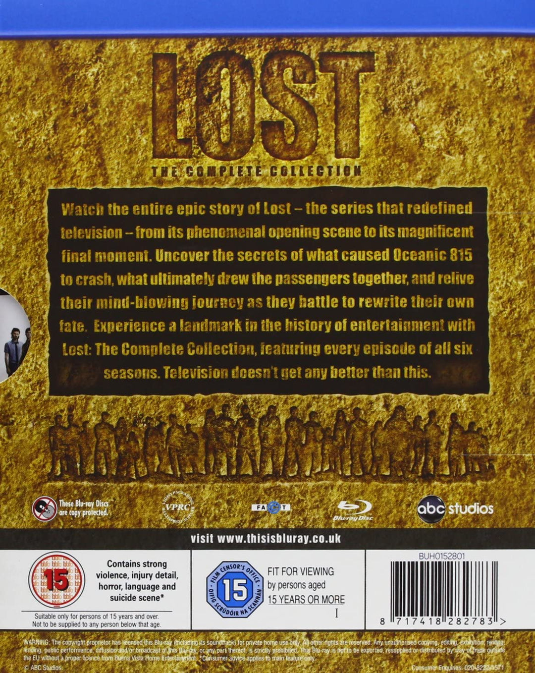 Lost – Die komplette Staffel 1–6 – Mystery [Blu-ray]