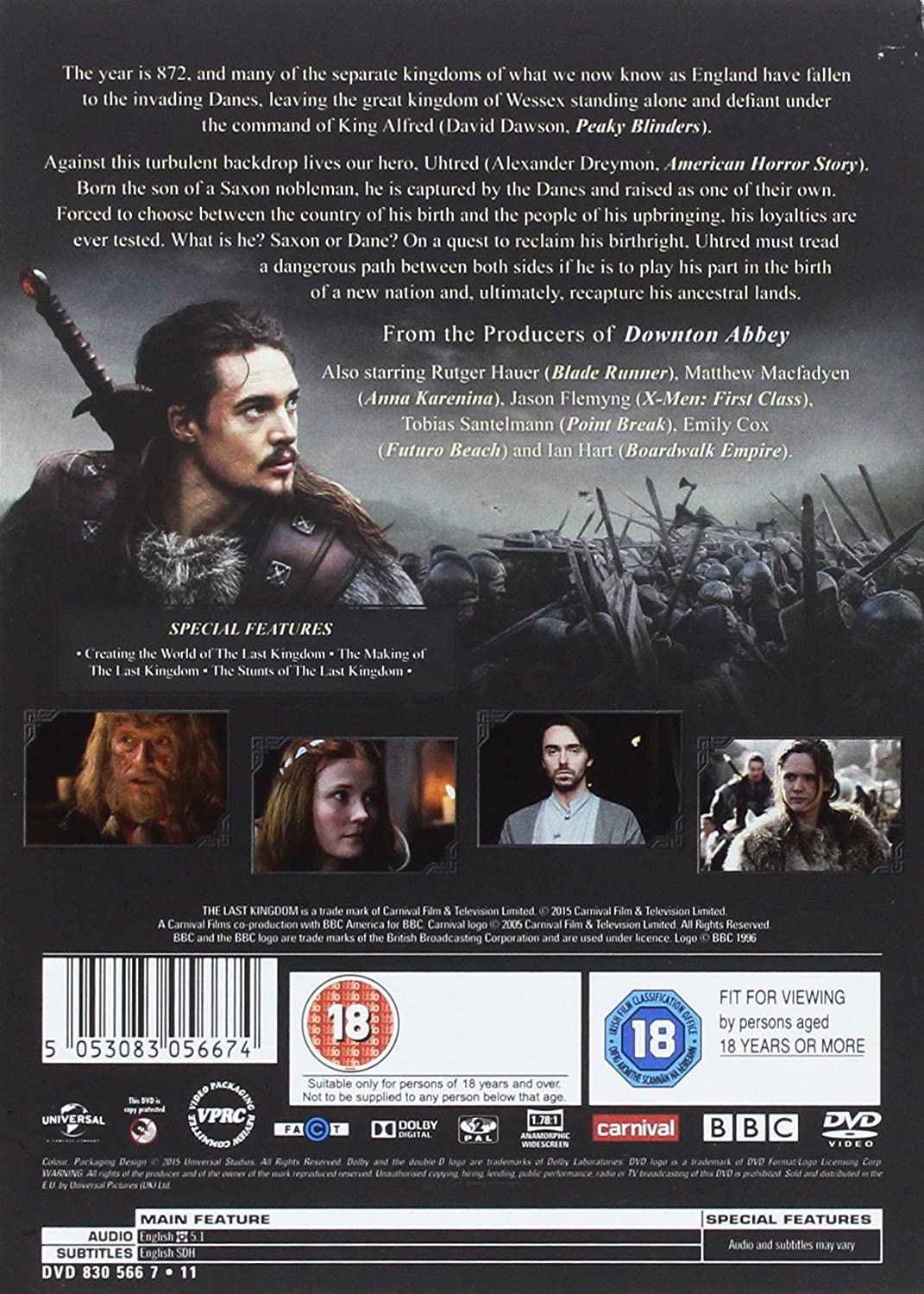 THE Last Kingdom - Series ONE Set [DVD]