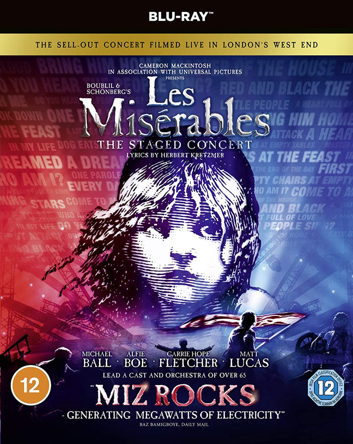 Les Misérables: Das inszenierte Konzert [Blu-ray]