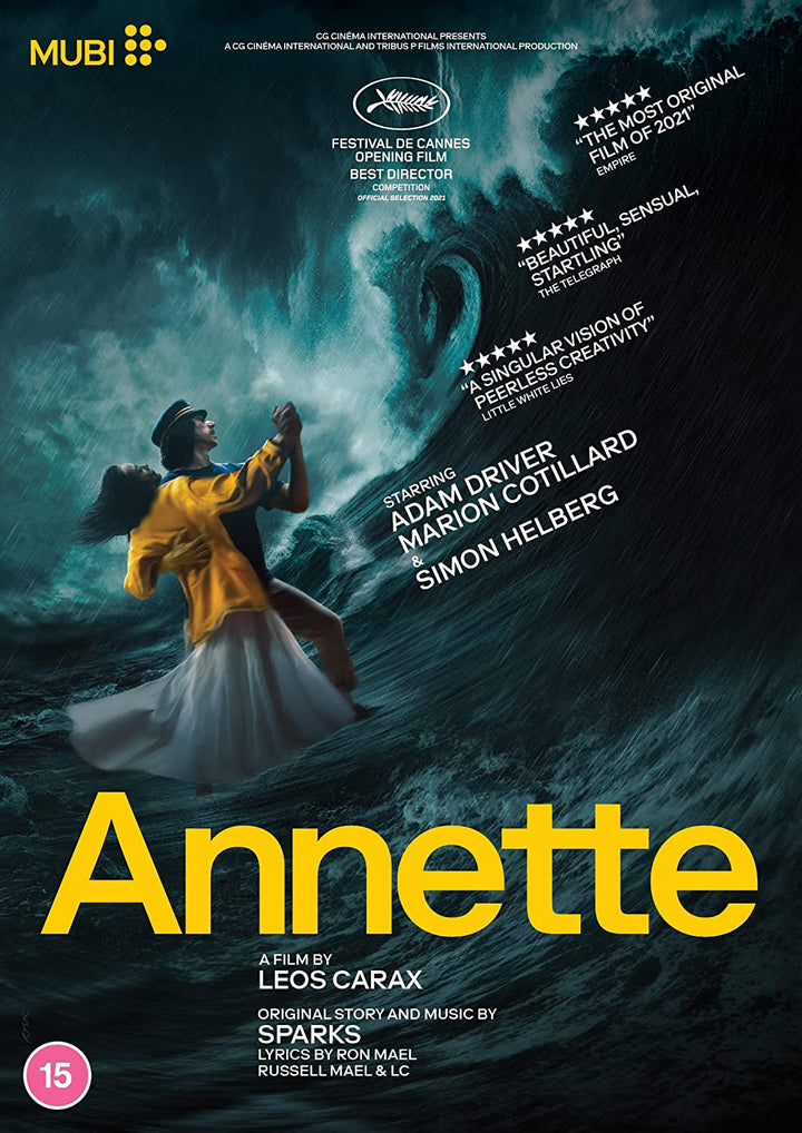 Annette [DVD] [2021] – Musical/Romanze [DVD]