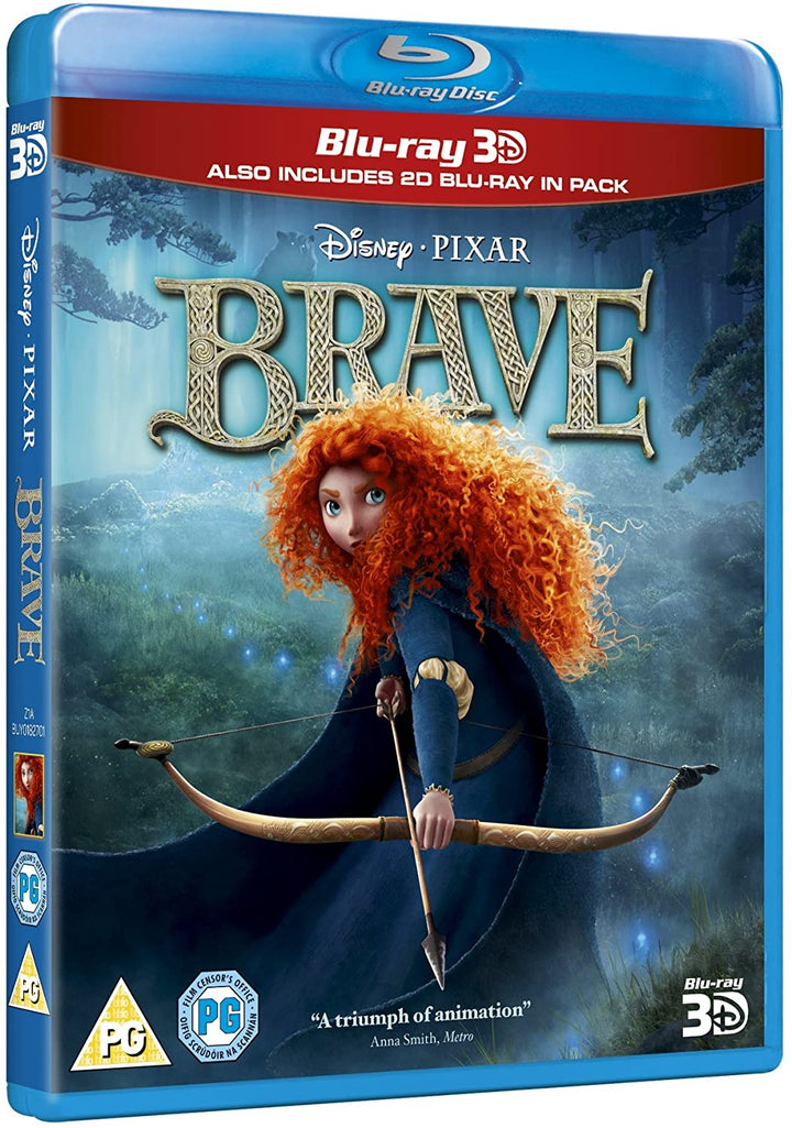 Brave [Region Free] - Family/Adventure [Blu-ray]