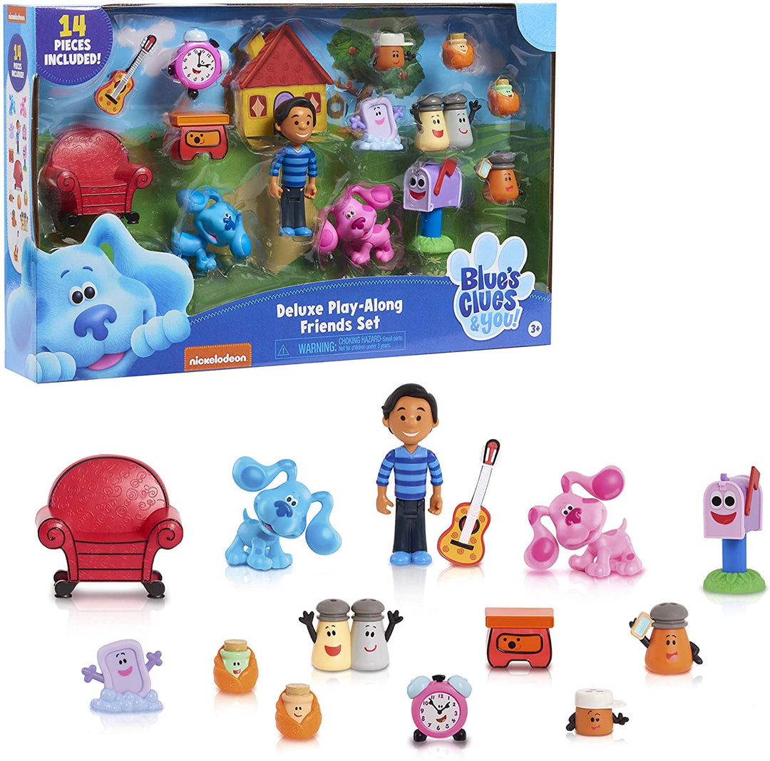 JP Blues Clues &amp; You BLU10000 Blue's Clues &amp; You Deluxe-Play-Along-Figurenset