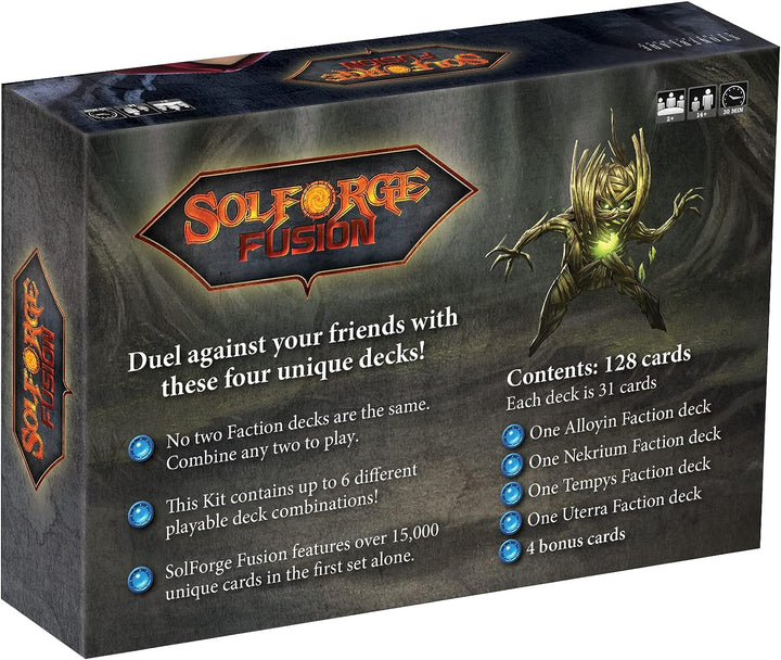 Stoneblade Entertainment SolForge Fusion: Booster Kit Kartenspiel | Für 2-4 Spieler