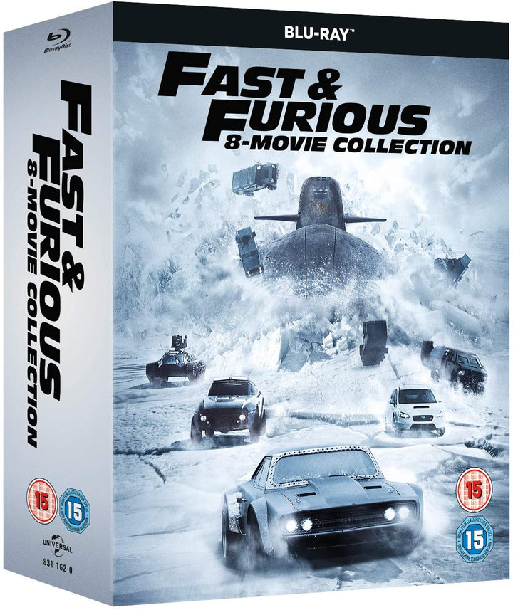 The Fast &amp; Furious 8-Film Collection (1-8 [2017] [Region Free]