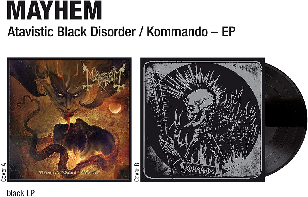 Mayhem - Atavistic Black Disorder / Kommando - EP [VINYL]