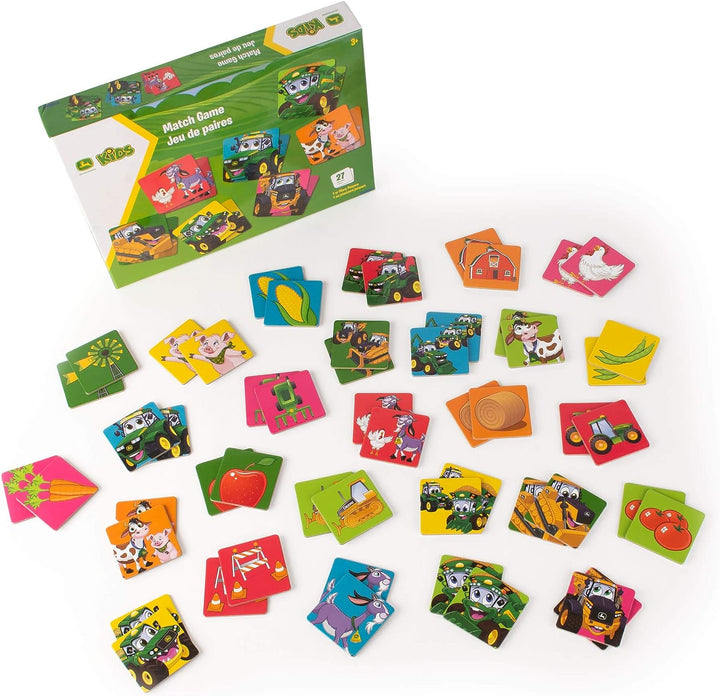 John Deere Kids Match Game – Memory-Spielspaß für Kinder ab 3 Jahren