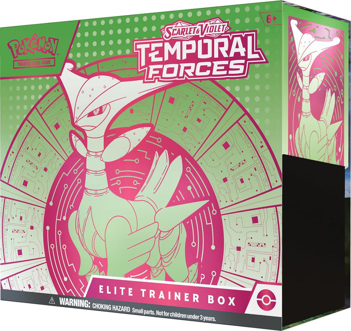 Pokemon - Scarlet & Violet - Temporal Forces - Elite Trainer Box - Iron Leaves