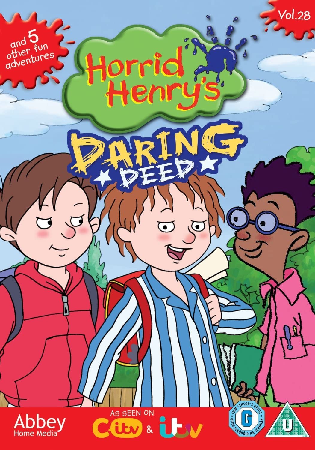 Horrid Henry's Daring Deed – Band 28 [DVD]