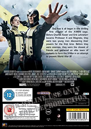 X-Men: Eerste Klasse [DVD]