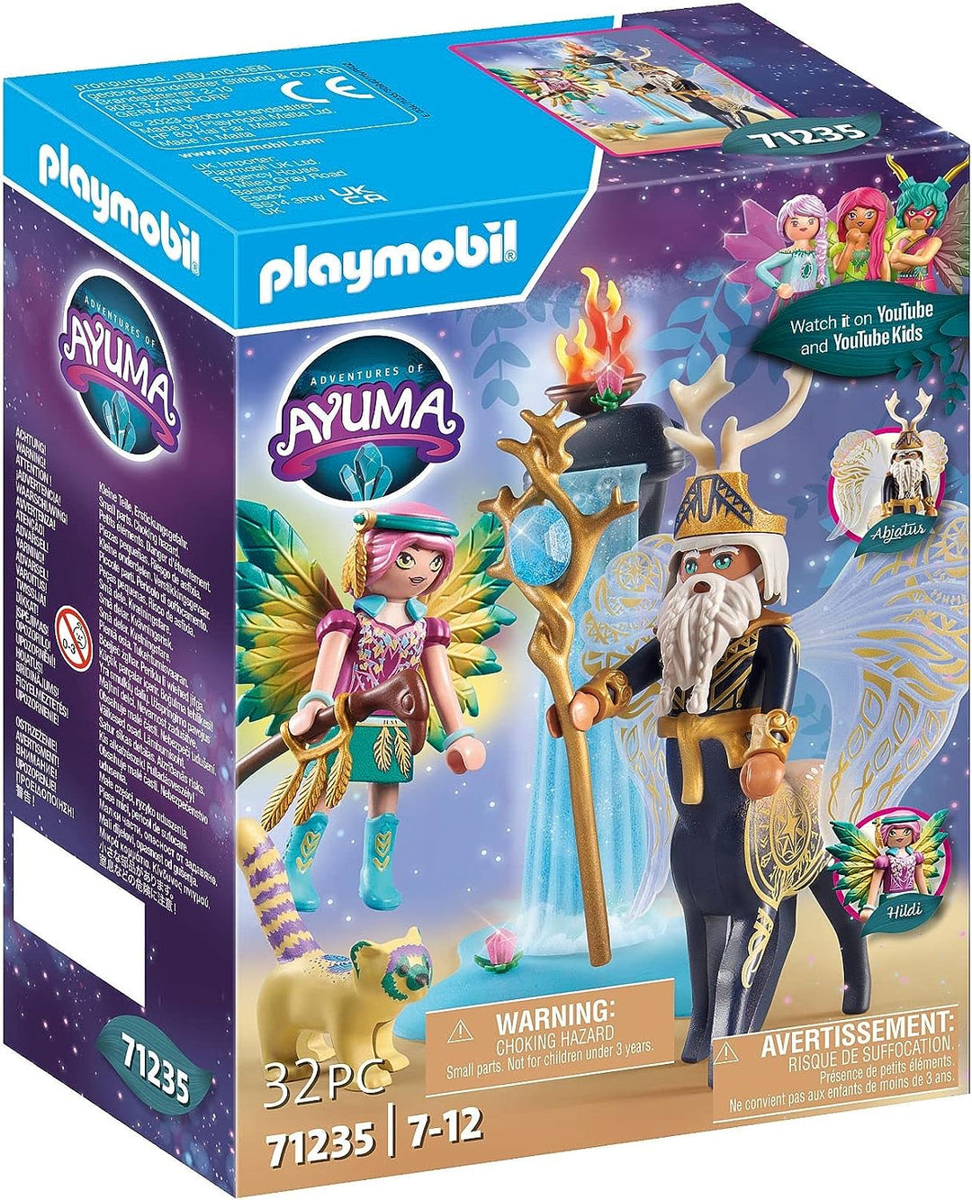 Playmobil 71235 Abenteuer von Ayuma Abjatus mit Ritterfee Hildi, Spielzeugspielset