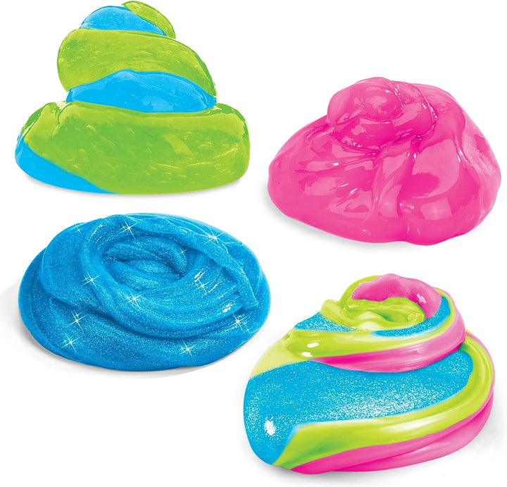 Crazy Slimy Slime Slime Fun Kit – stellen Sie Ihren eigenen Schleim her, Glitzerschleim, Neonschleim