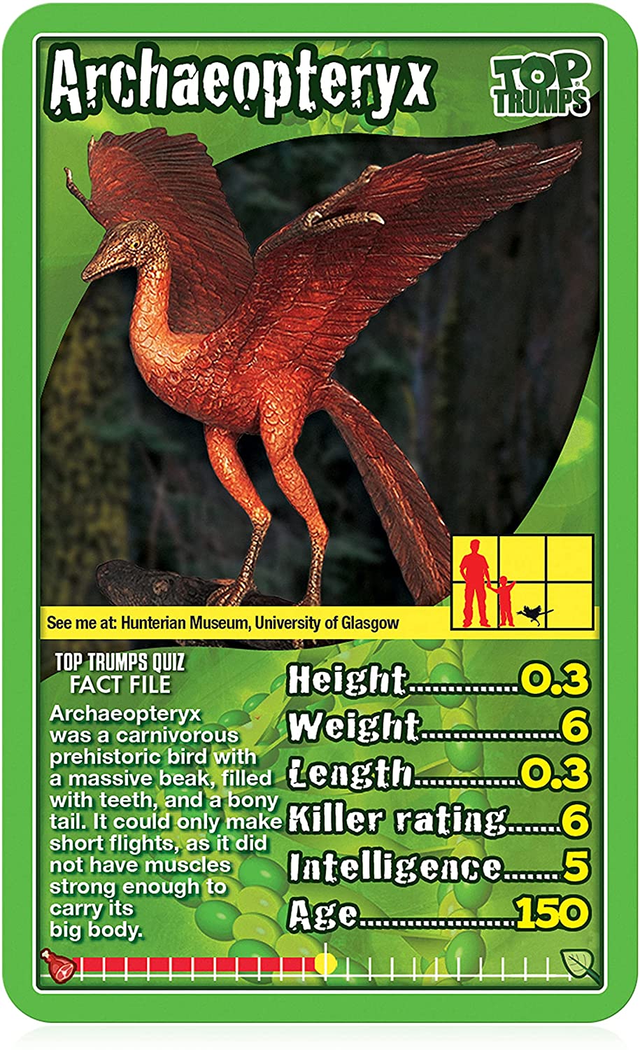 Dinosaurier Top Trumps Kartenspiel