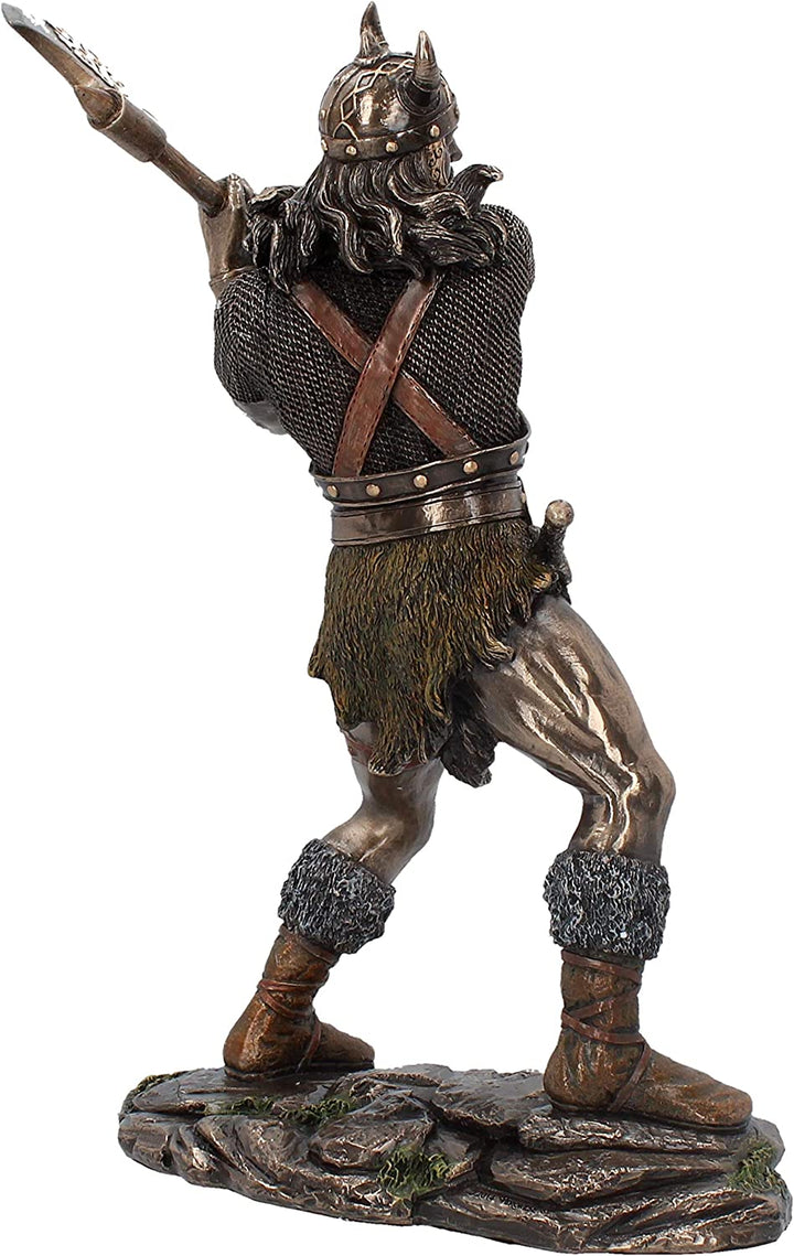 Nemesis Now Berserker-Figur, 28,5 cm, Bronze, Kunstharz