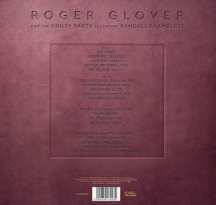 Roger Glover – Snapshot [Vinyl]