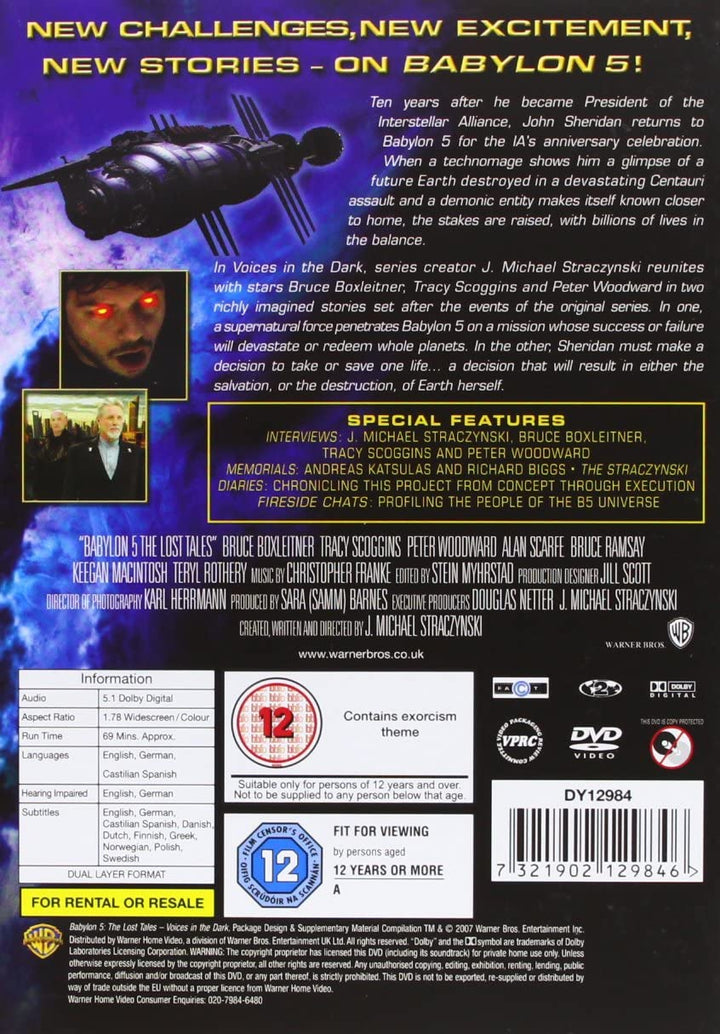 Babylon 5: Die komplette Sammlung + The Lost Tales – Drama [DVD]