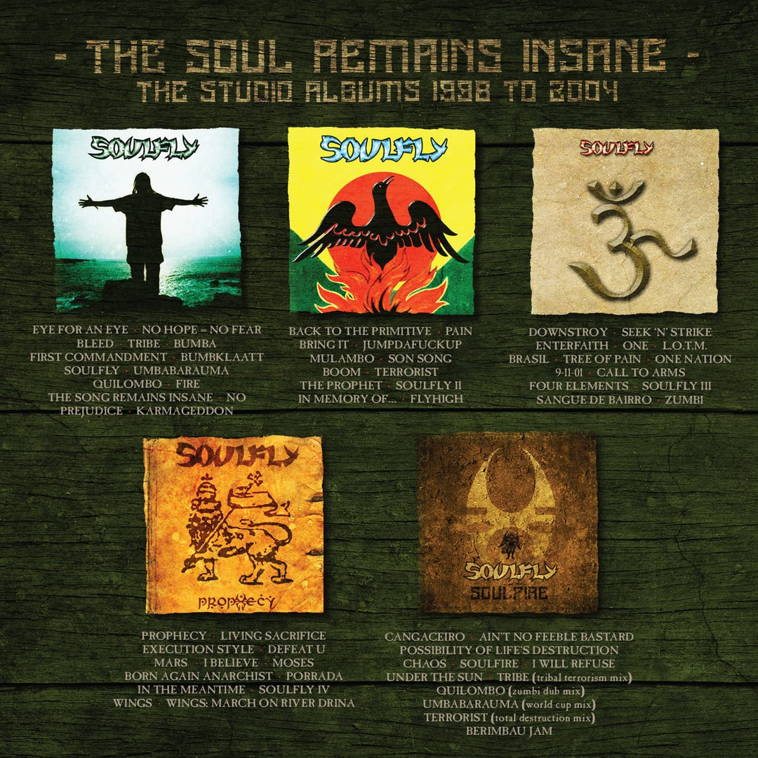 The Soul Remains Insane: Die Studioalben 1998 bis 2004 [Audio-CD]