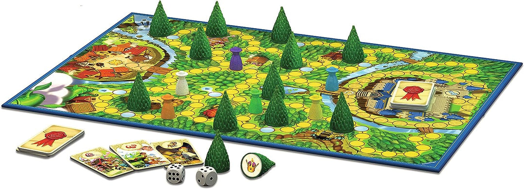 Ravensburger Enchanted Forest, klassisches Familienbrettspiel für Kinder ab 4 Jahren – magische Schatzsuche