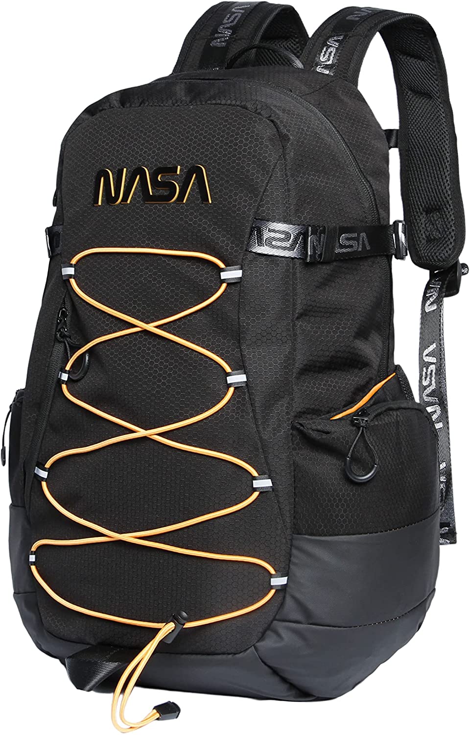 NASA Neon-Pro Rucksack, Schwarz