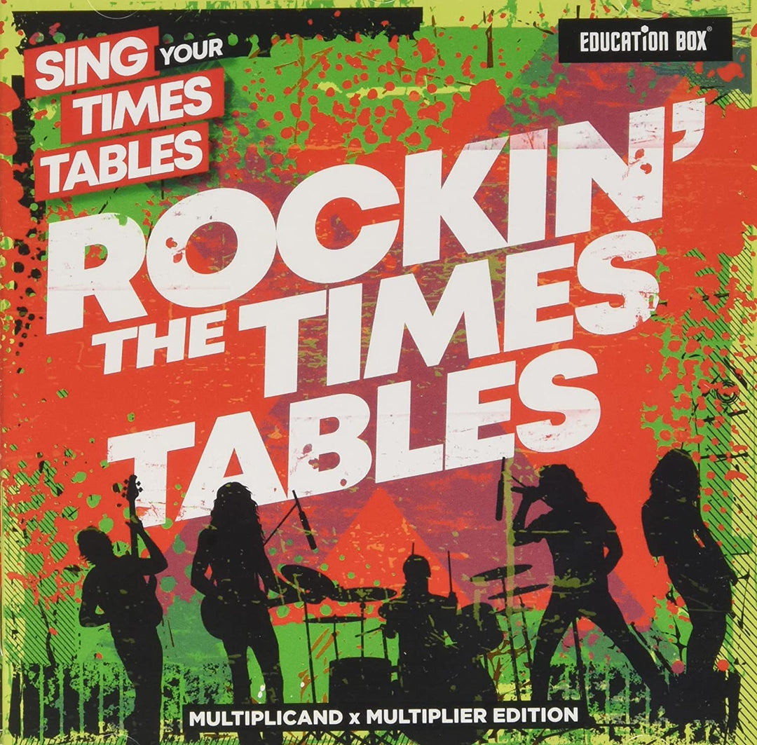 Sing Your Times Tables: Rockin' The Times Tables (Multiplicand X Multiplier Edition) [Audio-CD]