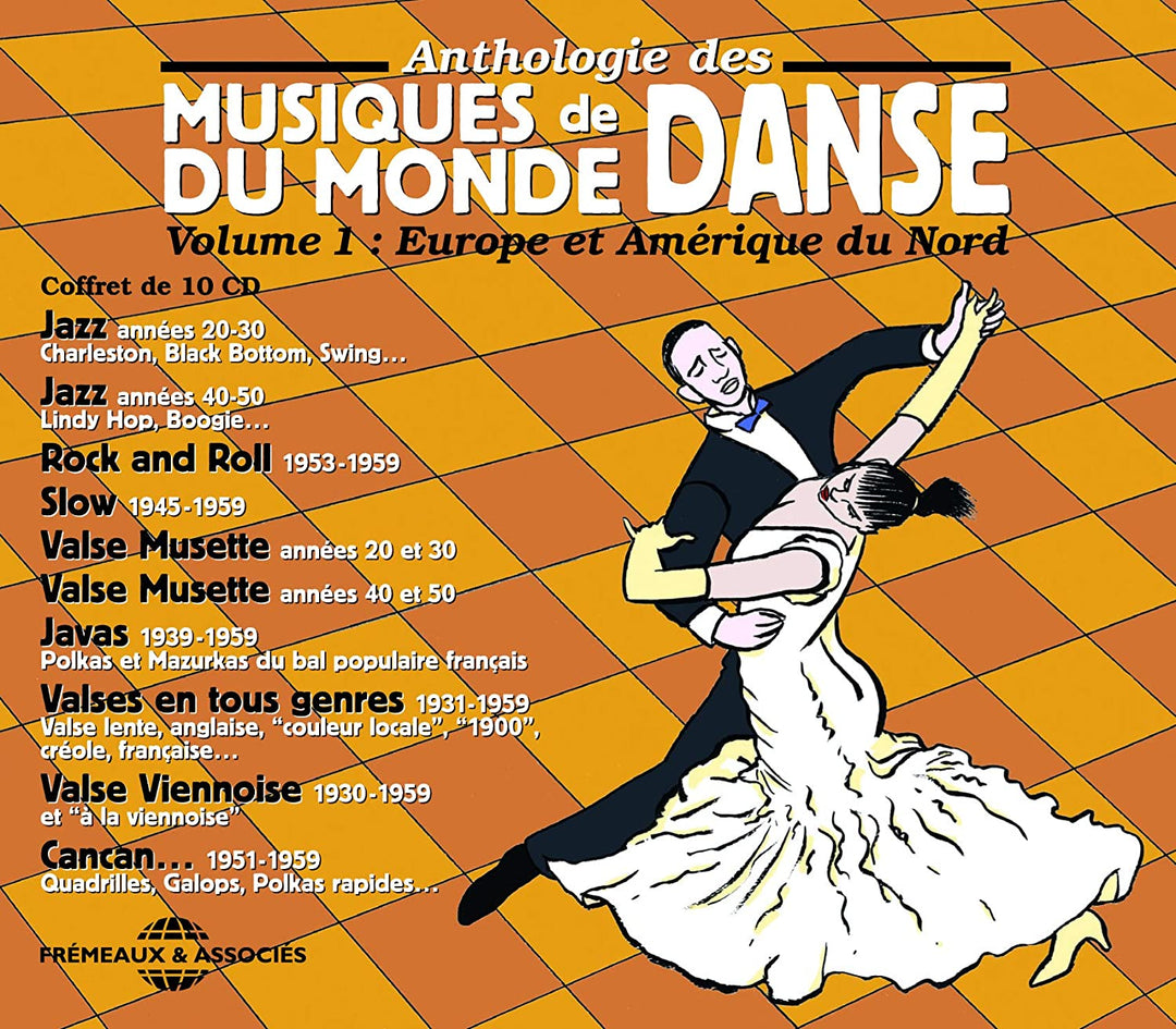 Musiques de Danse du Monde – Europa und Nordamerika [Audio-CD]