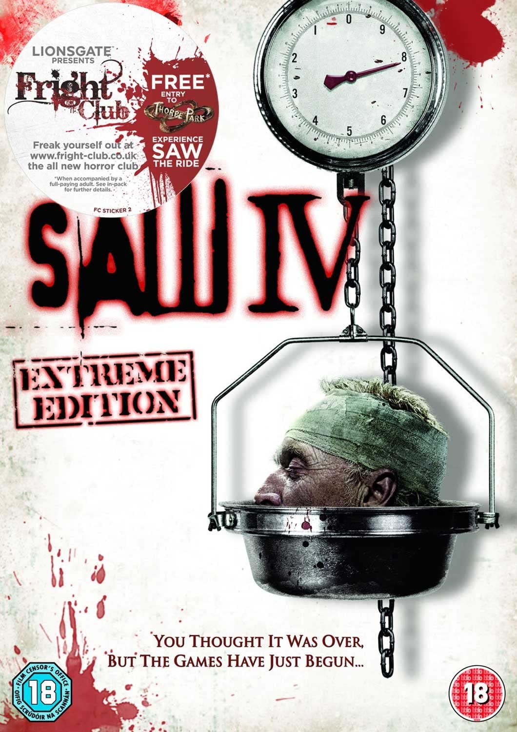 Saw 4 [2007] – Horror/Thriller [DVD]