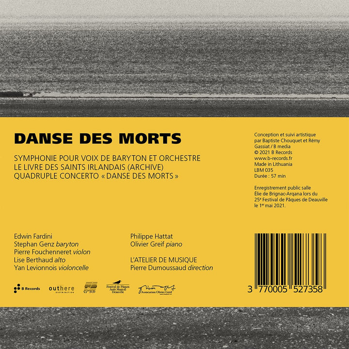 Greif: Danse des morts (Deauville Live) [Audio CD]