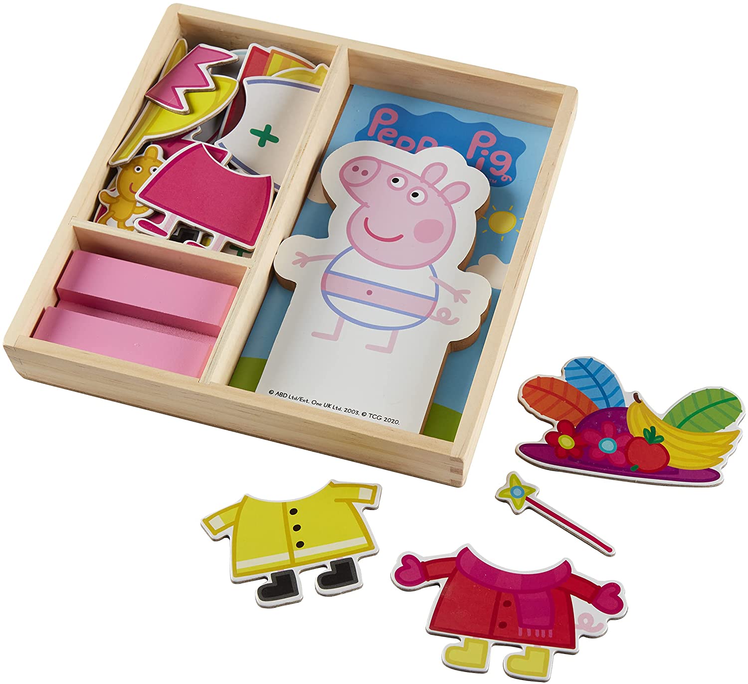 Peppa pig magnetic dress up online