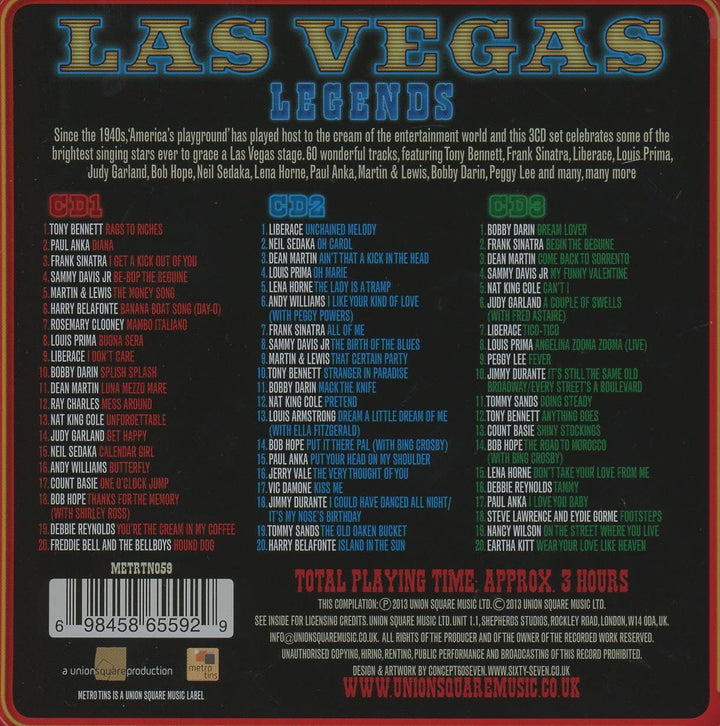 Las Vegas Legends - [Audio CD]