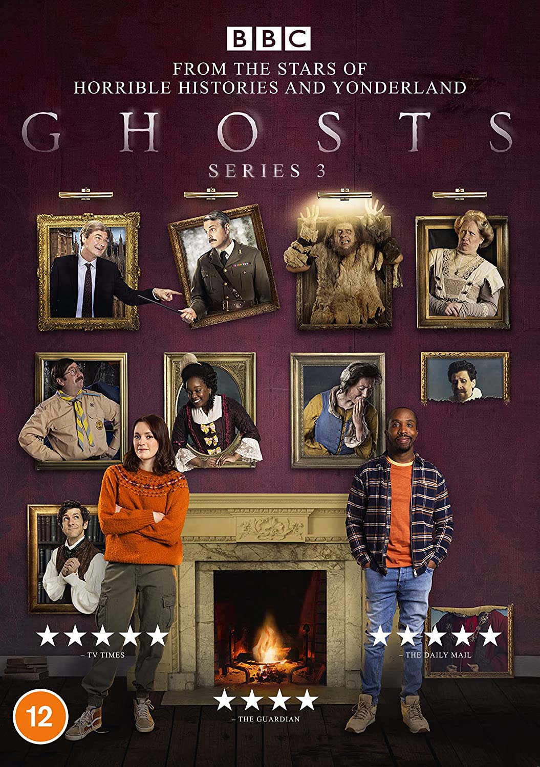 Ghosts – Serie 3 [2021] – Sitcom [DVD]